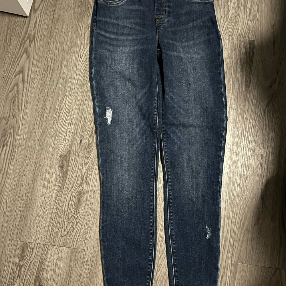 Dark Blue Denim Jeans by Spanx - Picture 2 of 6